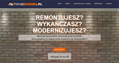 Desktop Screenshot of novabudowa.pl